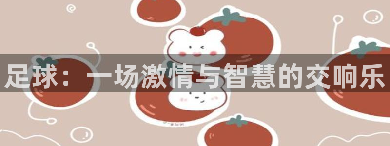 谈球吧体育官网：足球：一场激情与智慧的交响乐
